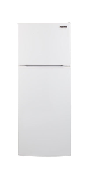 UNIQUE Off-Grid 10.3-cu ft Counter-Depth Top-Freezer Refrigerator ( White )
