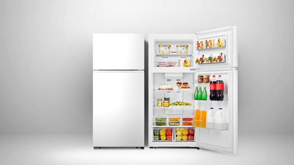 Hisense 18.0-cu ft Top-Freezer Refrigerator ( White )