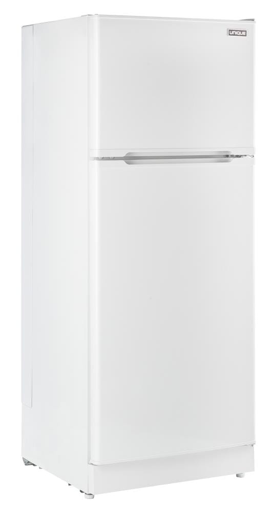 UNIQUE Off-Grid 14-cu ft Top-Freezer Refrigerator ( White )