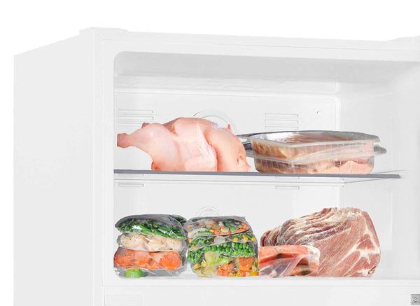 Impecca 17-cu ft Counter-Depth Top-Freezer Refrigerator Built-In ( White )