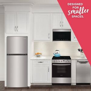 Frigidaire 13.9-cu ft Top-Freezer Refrigerator ( Brushed Steel ) ENERGY STAR Certified