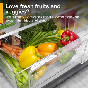 Whirlpool 20.5-cu ft Top-Freezer Refrigerator ( Biscuit )