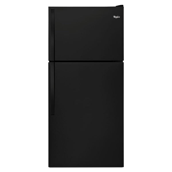 Whirlpool 18.2-cu ft Top-Freezer Refrigerator ( Black ) ENERGY STAR Certified