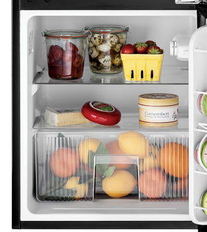 GE 3.1-cu ft Mini Fridge with Freezer ( CleanSteel ) ENERGY STAR