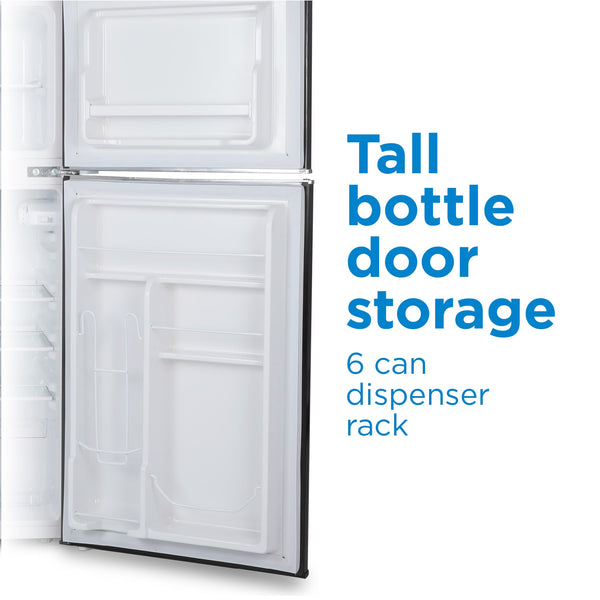 Commercial Cool 4.5-cu ft Mini Fridge with Freezer ( Black )