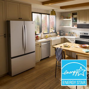 Whirlpool 30.53-cu ft French Door Refrigerator with Ice Maker (Fingerprint Resistant Stainless Finish) ENERGY STAR