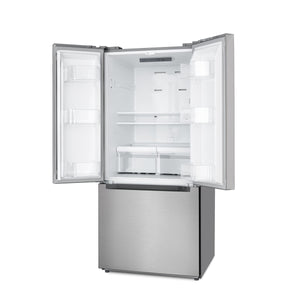 KoolMore 18.5-Cu. Feet Commercial Refrigerators 3 Stainless steel -Door French door ( Stainless steel )