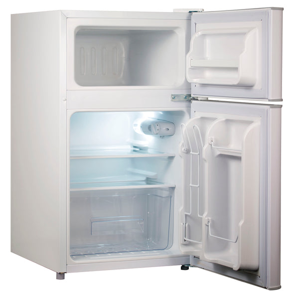 BLACK+DECKER 3.1-cu ft Mini Fridge with Freezer ( White ) ENERGY STAR
