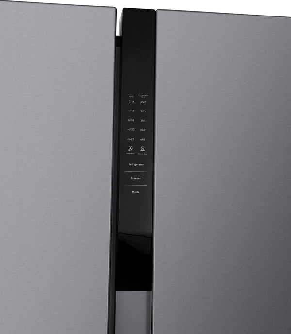 Frigidaire 21.4-cu ft Counter-Depth Side-by-Side Refrigerator ( Fingerprint-Resistant Stainless Look )