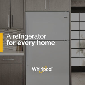 Whirlpool 20.5-cu ft Top-Freezer Refrigerator ( White )