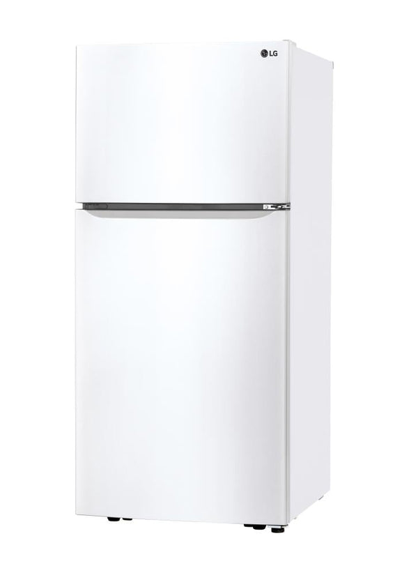 LG 20.2-cu ft Top-Freezer Refrigerator ( White ) ENERGY STAR Certified