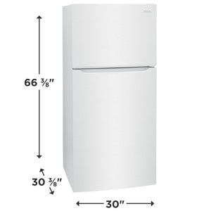 Frigidaire 18.3-cu ft Top-Freezer Refrigerator ( White ) Garage Ready