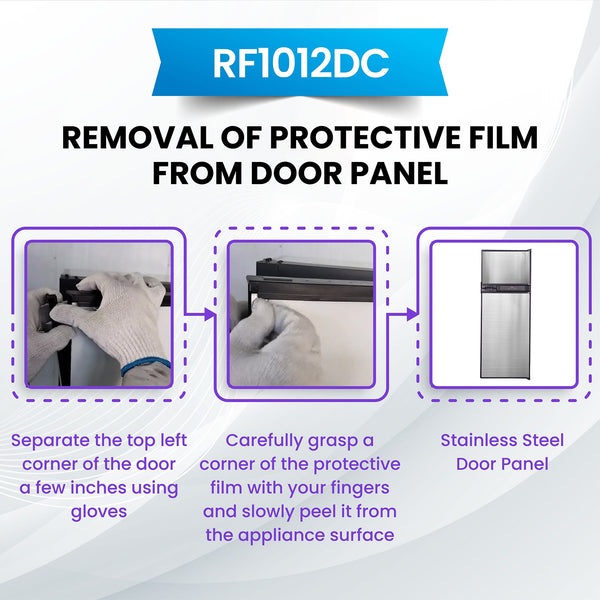 Equator Advanced Appliances RV 12V/DC OFF-GRID 10-cu ft Counter-Depth Top-Freezer Refrigerator Built-In ( Stainless )