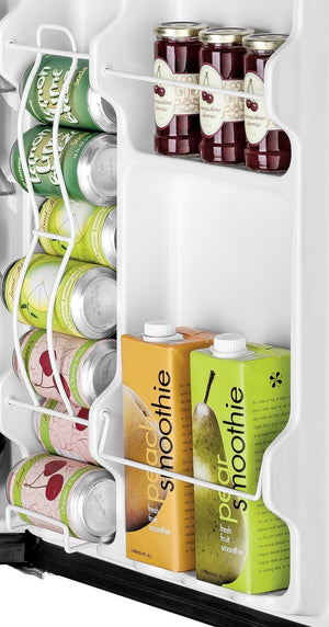 GE 4.4-cu ft Mini Fridge with Freezer ( Black ) ENERGY STAR