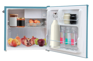Hamilton Beach 1.6-cu ft Mini Fridge with Freezer ( Blue )