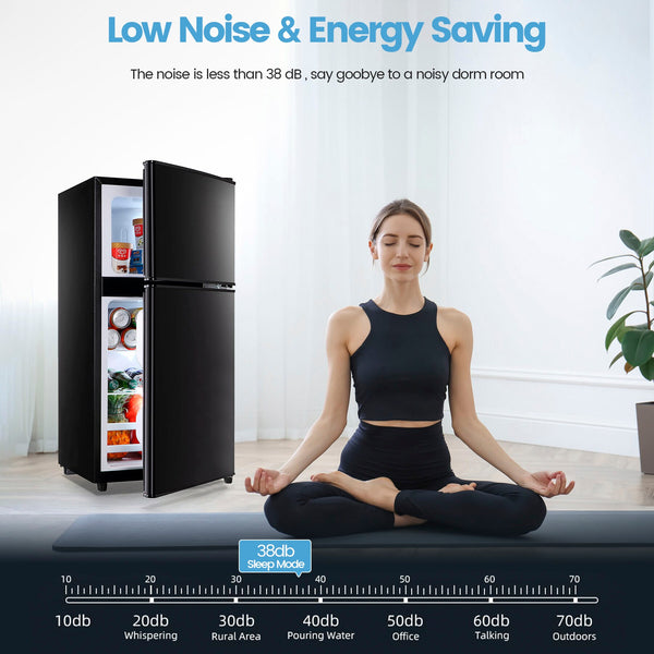 Jeremy Cass 3.5-cu ft with Freezer ( Blavk ) ENERGY STAR