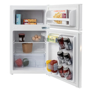 West Bend 4.1-cu ft Mini Fridge with Freezer ( White ) ENERGY STAR