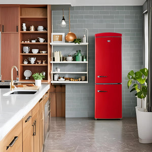 ConServ 10.7-cu ft Standard-Depth Bottom-Freezer Refrigerator Red )