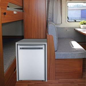 Equator Advanced Appliances 2.82-cu ft Built-In Mini Fridge with Freezer ( Silver )