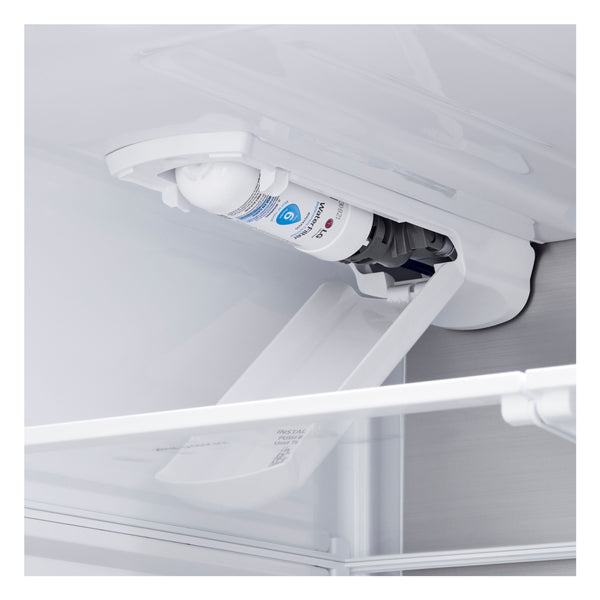 LG Standard-Depth 29.6-cu ft 4 -Door Smart Compatible French Door Refrigerator with Ice Maker with Water Dispenser ( PrintProof Stainless Steel ) ENERGY STAR Certified