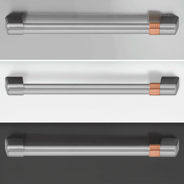 Cafe Counter-Depth 18.6-cu ft 3 -Door French Door Refrigerator with Ice Maker with Water Dispenser ( Matte Black ) ENERGY STAR Certified