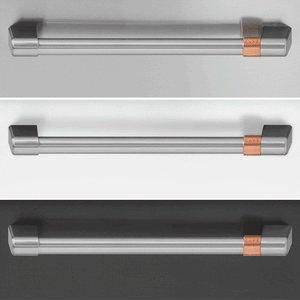 Cafe Standard-Depth 27.8-cu ft 4 -Door Smart Compatible French Door Refrigerator with Ice Maker with Water and Ice Dispenser ( Matte White ) ENERGY STAR Certified