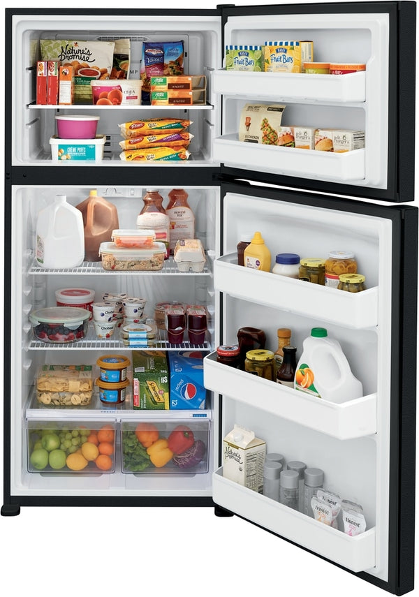 Frigidaire 18.3-cu ft Top-Freezer Refrigerator ( Black ) Garage Ready