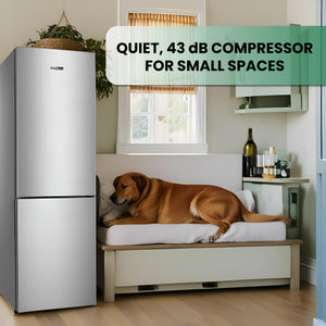 Equator Advanced Appliances 11.50-cu ft Standard-Depth Bottom-Freezer Refrigerator Stainless steel ) ENERGY STAR Certified