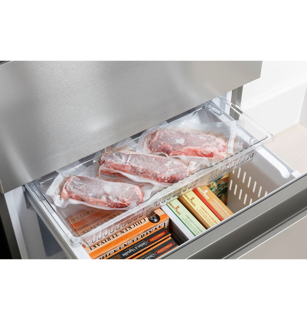 Haier Counter-Depth 14.5-cu ft 4 -Door French Door Refrigerator Optional (sold separately) ( Stainless Steel )