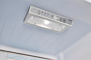 UNIQUE Classic Retro 11.7-cu ft Counter-Depth Bottom-Freezer Refrigerator Ocean Mist Turquoise ) ENERGY STAR Certified