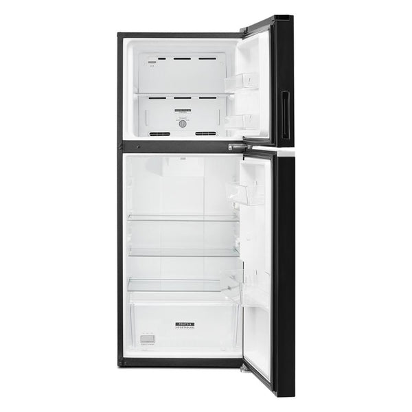 Whirlpool 11.6-cu ft Counter-Depth Top-Freezer Refrigerator ( Black )