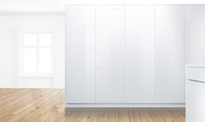 Bosch 800 Series custom panel with Home Connect 9-Cu. Feet Counter-Depth Built-In Bottom-Freezer Refrigerator Panel ready ) ENERGY STAR Certified