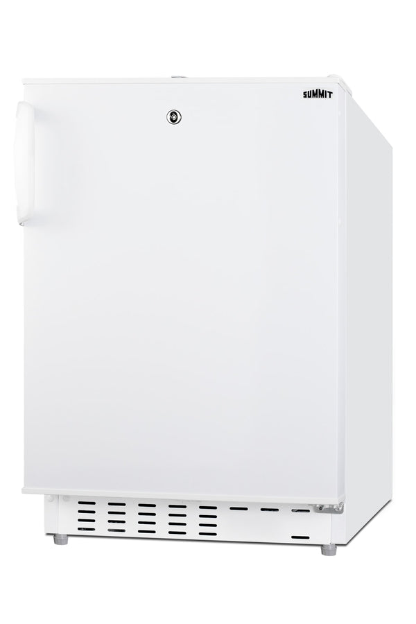 Summit Appliance 2.68-cu ft Built-In Mini Fridge with Freezer ( White )