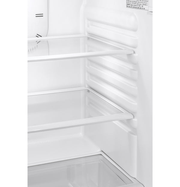 Hotpoint 9.7-cu ft Counter-Depth Top-Freezer Refrigerator ( Stainless steel )