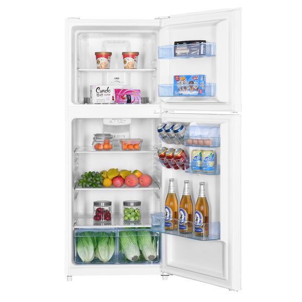Avanti 10-cu ft Counter-Depth Top-Freezer Refrigerator ( White )