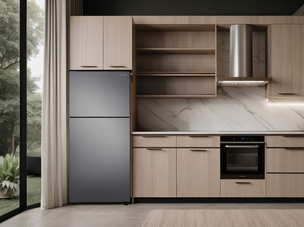 Samsung Garage Ready 15.6-cu ft Counter-Depth Top-Freezer Refrigerator ( Stainless Steel ) Garage Ready ENERGY STAR Certified