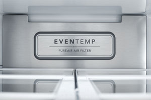 Frigidaire Professional Counter-Depth 23.3-cu ft 3 -Door French Door Refrigerator with Ice Maker with Water Dispenser ( Smudge-Proof Stainless Steel ) ENERGY STAR Certified