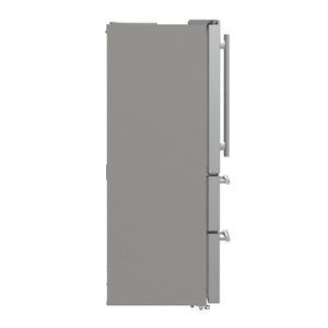 FORNO Counter-Depth Moena 19.2-cu ft 4 -Door French Door Refrigerator with Ice Maker with Ice Dispenser ( Stainless steel )