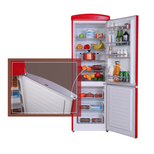 ConServ 10.7-cu ft Standard-Depth Bottom-Freezer Refrigerator Red )