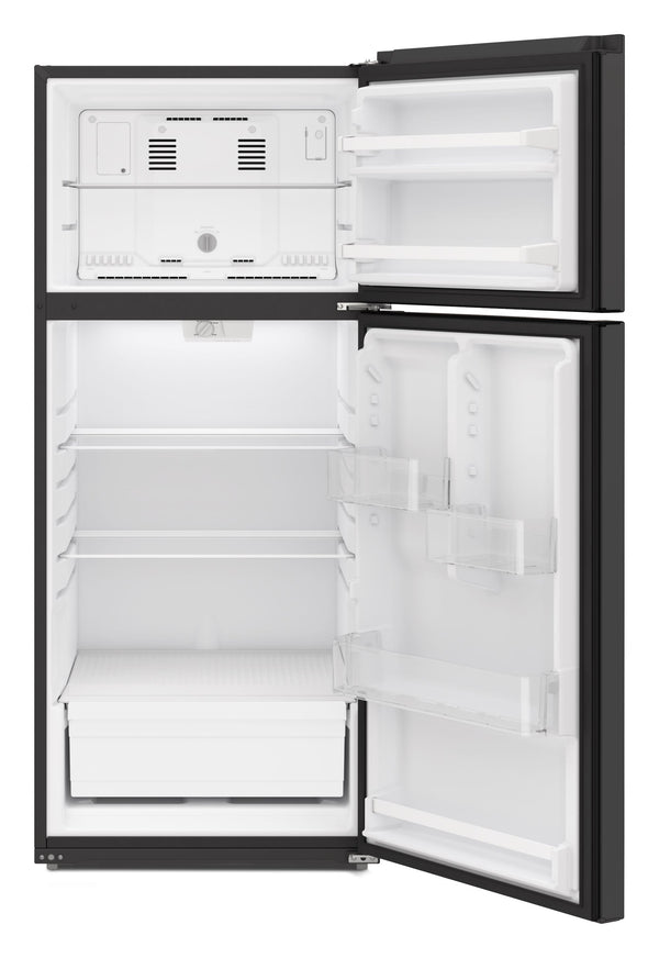 Amana 16.4-cu ft Top-Freezer Refrigerator ( Black )