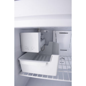 ConServ Reversible Door with Built-in Ice Maker 21-cu ft Top-Freezer Refrigerator with Ice Maker ( Stainless ) ENERGY STAR Certified