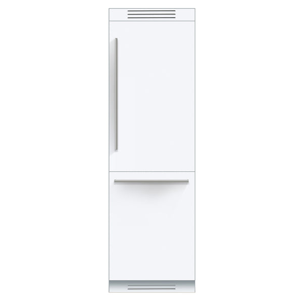 Bosch 800 Series custom panel with Home Connect 9-Cu. Feet Counter-Depth Built-In Bottom-Freezer Refrigerator Panel ready ) ENERGY STAR Certified