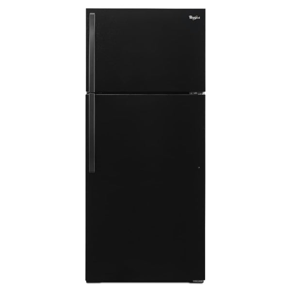 Whirlpool 14.3-cu ft Top-Freezer Refrigerator ( Black )