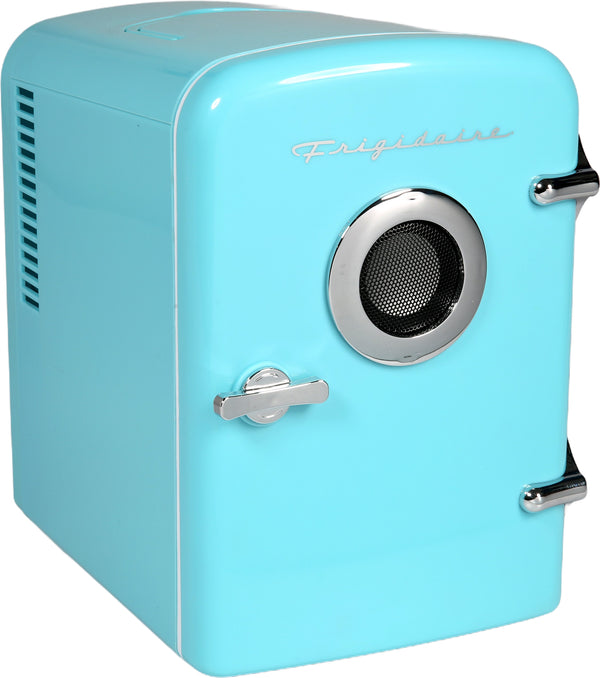 Frigidaire Built-in Bluetooth Speaker 0.3-cu ft Mini Fridge ( Blue ) Garage Ready
