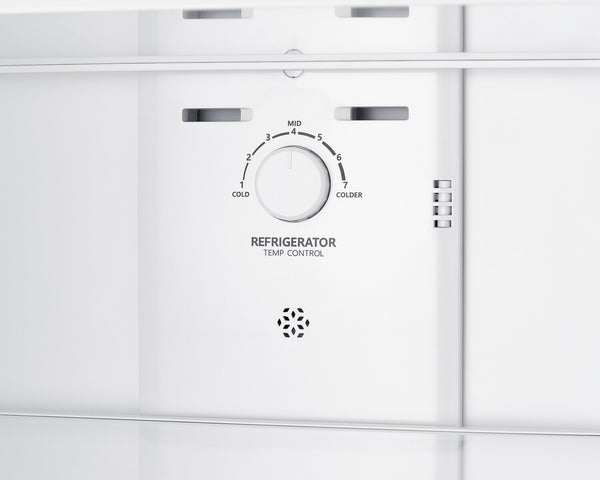 Summit Appliance 11.5-cu ft Counter-Depth Top-Freezer Refrigerator ( Stainless steel look ) ENERGY STAR Certified