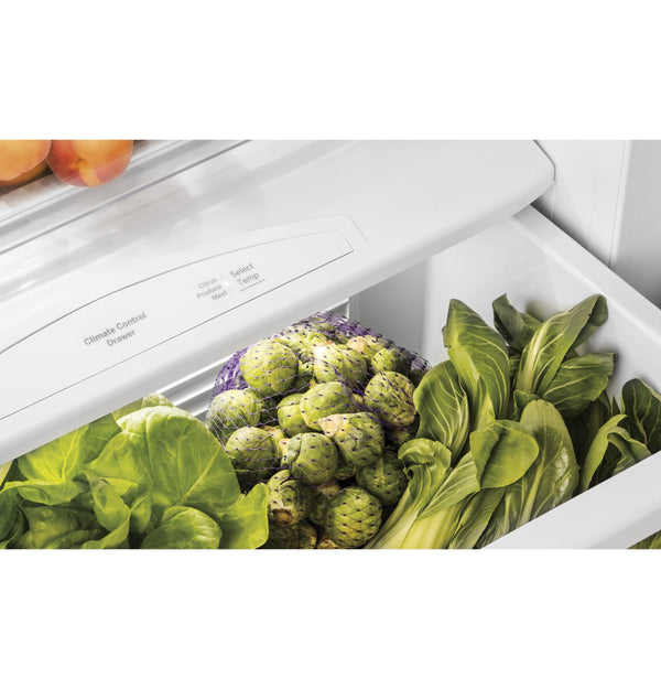Cafe 28.7-cu ft Counter-Depth Side-by-Side Refrigerator Built-In Smart Compatible with Ice Maker ,Water and Ice Dispenser ( Stainless Steel )