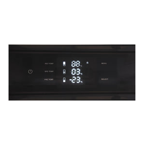 Kucht 19.8-cu ft Counter-Depth Built-In Bottom-Freezer Refrigerator with Ice Maker ( White ) ENERGY STAR Certified