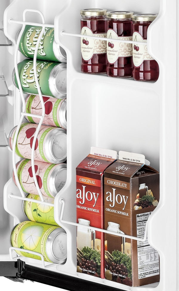 GE 4.4-cu ft Mini Fridge with Freezer ( CleanSteel ) ENERGY STAR