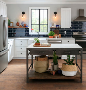 GE Counter-Depth 23.1-cu ft 3 -Door French Door Refrigerator with Ice Maker ( Slate ) ENERGY STAR Certified