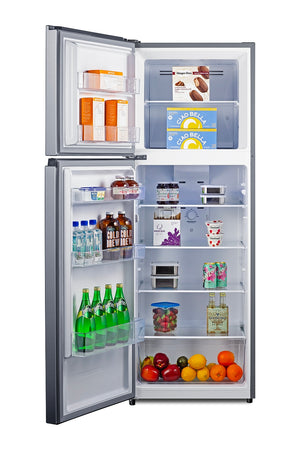 Summit Appliance 11.5-cu ft Counter-Depth Top-Freezer Refrigerator ( Stainless steel look ) ENERGY STAR Certified